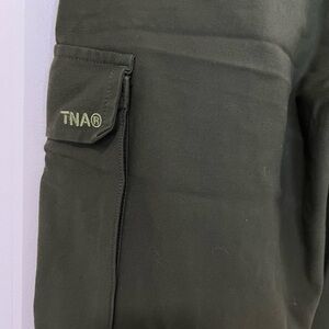 Aritzia TNA Dark Green Cargo Pants
